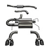14862BLK Sport Cat-Back Exhaust System 2008-2014 Subaru Impreza STI/WRX Hatchback 2.5L Turbo - image 1