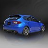 14862BLK Sport Cat-Back Exhaust System 2008-2014 Subaru Impreza STI/WRX Hatchback 2.5L Turbo - image 2