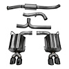 14863BLK Sport Cat-Back Exhaust System 2011-2014 Subaru Impreza STI/WRX Sedan 2.5L Turbo - image 1