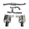 14865BLK Sport Cat-Back Exhaust System 2008-2010 Subaru Impreza WRX Sedan 2.5L Turbo - image 1