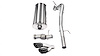 14878BLK Cat-Back Exhaust System 2011-2014 Cadillac Escalade, 2011-2014 GMC Yukon - image 1