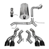 14886BLK Sport Cat-Back Exhaust System 2012-2014 Cadillac Escalade DUB 6.2L - image 1