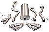 DUAL SIDE EXIT WITH TWIN SIDE SWEPT 4IN. PRO-SERIES TIPS CORSA EXH - image 1