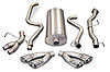 DUAL SIDE EXIT WITH TWIN SIDE SWEPT 4IN. PRO-SERIES TIPS CORSA EXH - image 1