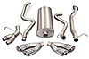 DUAL SIDE EXIT WITH TWIN SIDE SWEPT 4IN. PRO-SERIES TIPS CORSA EXH - image 1