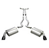 14951BLK Sport Cat-Back Exhaust System 2010-2015 Chevy Camaro SS 6.2L - image 1