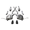 14991BLK Sport Cat-Back Exhaust System 2011-2018 Jeep Grand Cherokee 5.7L - image 1