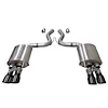 21002BLK Active Valved Axle-Back Exhaust System 2018-2019 Ford Mustang GT Fastback 5.0L - image 1