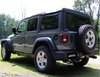 21016 Touring Axle-Back Exhaust System 2018-2019 Jeep Wrangler JL 3.6L V6 - Polished - image 2