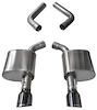 21019BLK Sport Axle-Back Exhaust System 2017-2019 Chrysler 300 C / Dodge Charger 5.7L, 6.2L, 6.4L - Black Tips - image 1