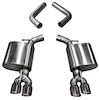 21020 Sport Axle-Back Exhaust System 2017-2019 Dodge Challenger R/T 5.7L, 2015-2019 Dodge Challenger SRT 6.4L - Polished Tips - image 1