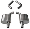 21022 Sport Axle-Back Exhaust System 2017-2018 Chrysler 300 5.7L V8 / Dodge Charger R/T 5.7L V8 - No Tips - image 1
