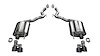 21050BLK Axle-Back Exhaust System 2018-2023 Ford Mustang - image 1