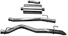 21061 Sport Cat-Back Exhaust System Jeep Gladiator JT Truck 3.6L V6 - Turndown Tip - image 1