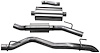 21063 Touring Cat-Back Exhaust System Jeep Gladiator JT Truck 3.6L V6 - Turndown Tip - image 1