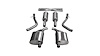21066 Sport Cat-Back Exhaust System Select Late-Model Dodge Challenger 3.6L V6 [No Tips] - image 1