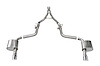 21072 Active Valve (NPP) Cat-Back Exhaust System Fits Select Dodge Challenger 6.2L, 6.4L - Single Polished Tips - image 1