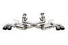 21100BLK Variable Sound-Level Cat-Back Exhaust System for Chevy Corvette C8 [Black Tips] 3 in. Tubing - image 1