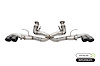 21102BLK Xtreme Cat-Back Exhaust System Fits Select Chevy Corvette - image 1