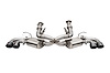 21103BLK Cat-Back Exhaust System Fits Select Chevy Corvette - image 1
