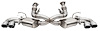 21105BLK Cat-Back Exhaust System with Pro-Series Tips for 2020-2024 Corvette C8 6.2L LT2 - image 1