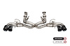 21105CFBLK Xtreme Valved Cat-Back Exhaust System Fits Select Chevy Corvette - image 1