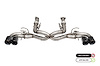 21106CFBLK Cat-Back Exhaust System Fits Select Chevy Corvette - image 1