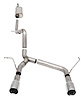 21122 Sport Cat-Back Exhaust System 2007-2018 Jeep Wrangler JKU 3.6/3.8L V6 [Pro-Series Polished Tips] - image 1