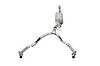 21131 Sport Cat-Back Exhaust System 2021-2022 Cadillac Escalade ESV, 2021-2024 Cadillac Escalade - image 1