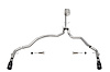 21155BLK Sport Cat-Back Exhaust System Fits Select Ford F-150 - image 1