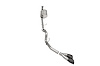 21157BLK Sport Cat-Back Exhaust System Fits Select Ford F-150 - image 1
