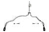 21161BLK Sport Cat-Back Exhaust System Fits Select Ford F-150 - image 1
