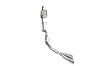 21166 Sport Cat-Back Exhaust System Fits Select Ford F-150 - image 1