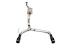 21206BPC Sport Cat-Back Exhaust System Fits Select Ford Bronco - image 1