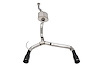 21210BPC Sport Cat-Back Exhaust System Fits Select Ford Bronco - image 1