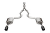 21255BLK Sport Cat-Back Exhaust System Fits Select Ford Mustang - image 1