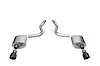 21256BLK Touring Axle-Back Exhaust System Fits Select Ford Mustang - image 1