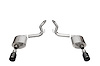 21257BLK Touring Axle-Back Exhaust System Fits Select Ford Mustang - image 1