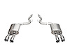 21268 Sport Valved Axle-Back Exhaust System Fits Select Ford Mustang - image 1
