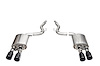 21268BLK Sport Valved Axle-Back Exhaust System Fits Select Ford Mustang - image 1