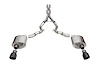 21274BLK Sport Cat-Back Exhaust System Fits Select Ford Mustang - image 1