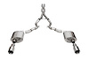21275 Sport Cat-Back Exhaust System Fits Select Ford Mustang - image 1
