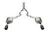 21275BLK Sport Cat-Back Exhaust System Fits Select Ford Mustang - image 1