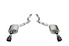 21276BLK Touring Axle-Back Exhaust System Fits Select Ford Mustang - image 1