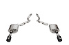 21277BLK Touring Axle-Back Exhaust System Fits Select Ford Mustang - image 1