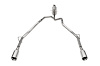21309 Cat-Back Exhaust System Fits Select Ram 1500 Trucks [5 in. Polished Tips] - image 1