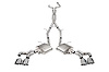 21320 Xtreme Valved Cat-Back Exhaust System Fits Select Cadillac CT5 - image 1