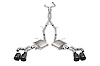 21320CFBLK Xtreme Valved Cat-Back Exhaust System Fits Select Cadillac CT5 - image 1
