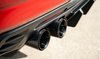 21789CFBLK Active Valve (NPP) Axle-Back Exhaust System Fits Select Chevrolet Camaro SS, ZL1 6.2L [Quad Carbon Fiber Tips] - image 2