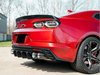 21835CF Pro Series Clamp-On Exhaust Tips Fits Select Chevrolet Camaro SS, ZL1 6.2L [4.500 in. Quad Outlet, Carbon Fiber/Polished - image 3
